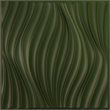 Ekena Millwork 19 5/8in. W x 19 5/8in. H Billow EnduraWall Decorative 3D Wall Panel Covers 2.67 Sq. Ft. WP20X20BWGCG